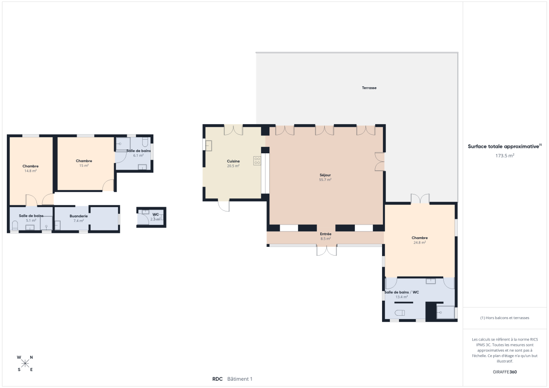 40 Location villa 10 personnes martinique - plan 3
